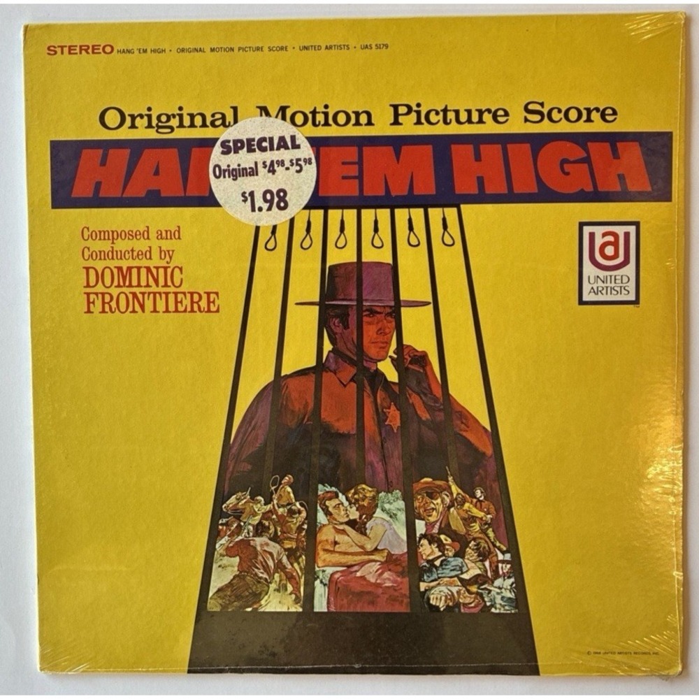Hang 'Em High Original Soundtrack Album by Dominic Frontiere 1968 (L18)
